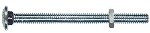 Hillman 2151 10-24 x 2-Inch Carriage Bolt with Nut, 15-Pack,Zinc - Image 5
