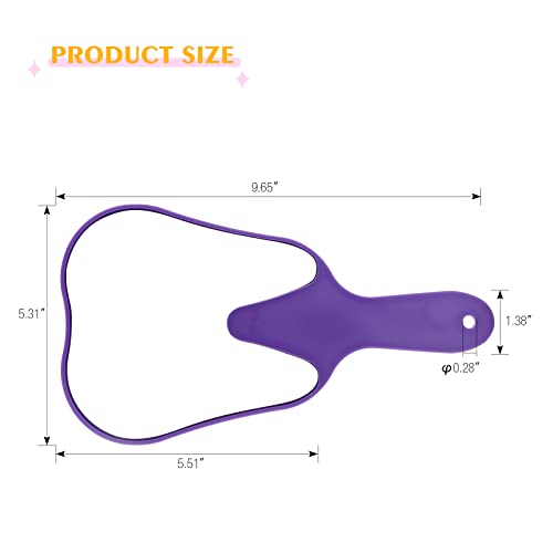 ANNWAH Cute Tooth Shaped Mirror - Handheld Makeup Mirror with Handle for Women & Kids - Lightweight & Smooth - Image 2