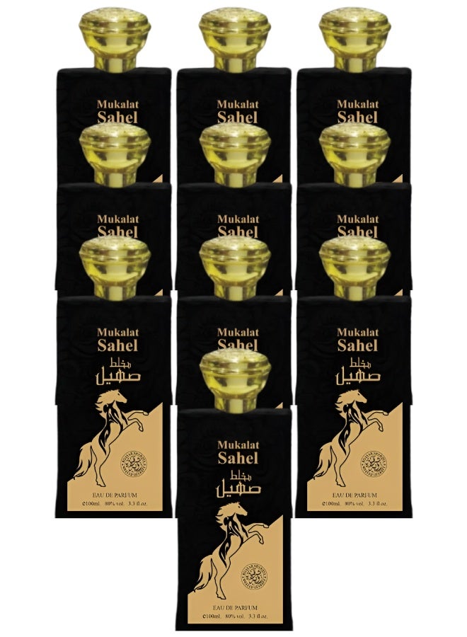 الفخر 10 قطع عطر مخلط صهيل 100مل - Image 1