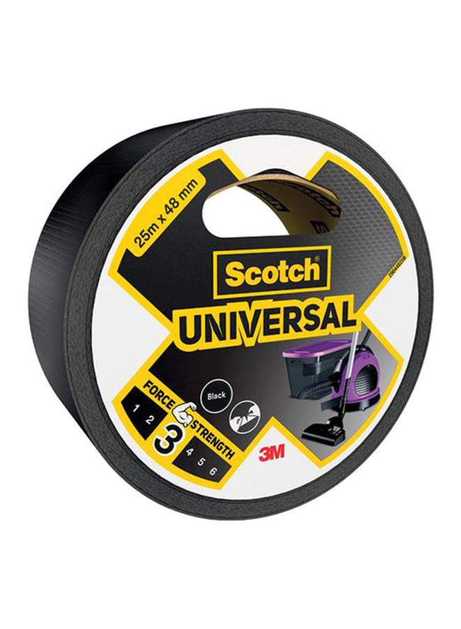 Scotch  Universal Duct Tape Black 25m x 48mm