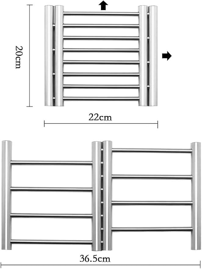SNEPCOM Steel Table Mat - Extendable Cooking Pot Coaster - Pot Holder to Protect Counter Table Top Serving of Instant Pot Slow Cooker - Instant Pot and Crock Pot Liners 1 pcs - Image 2