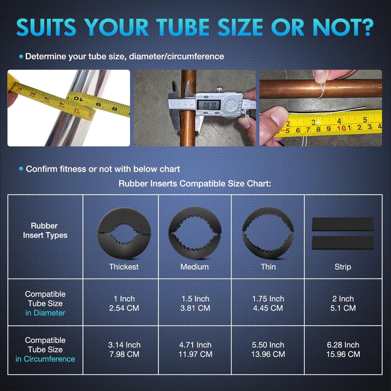 Nilight 90020B 2 Pack Mounting Bracket Kit LED Off Road Light Horizontal Bar Tube Clamp Roof Roll Cage Holder, 2 Years Warranty,Black - Image 4