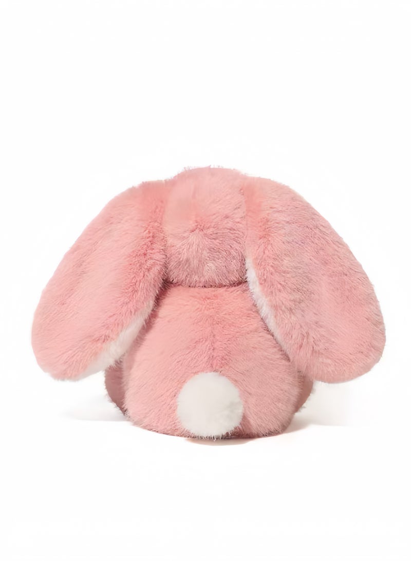 Jooki Luca Little Rabbit Plush Toy Cute Little Rabbit Doll Super Soft Doll Soothing Doll Birthday Gift Female Pink - Image 3