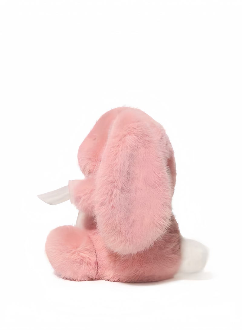 Jooki Luca Little Rabbit Plush Toy Cute Little Rabbit Doll Super Soft Doll Soothing Doll Birthday Gift Female Pink - Image 2
