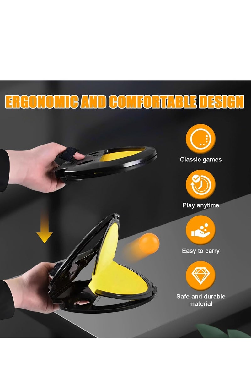 لعبة صيد الجيب المضرب ، لعبة الصيد في الهواء الطلق الجديدة مع قاذفة ، مجموعة رمي وصيد ، لعبة رمي واصطياد ألعاب خارجية (2 قطعة) - Image 2