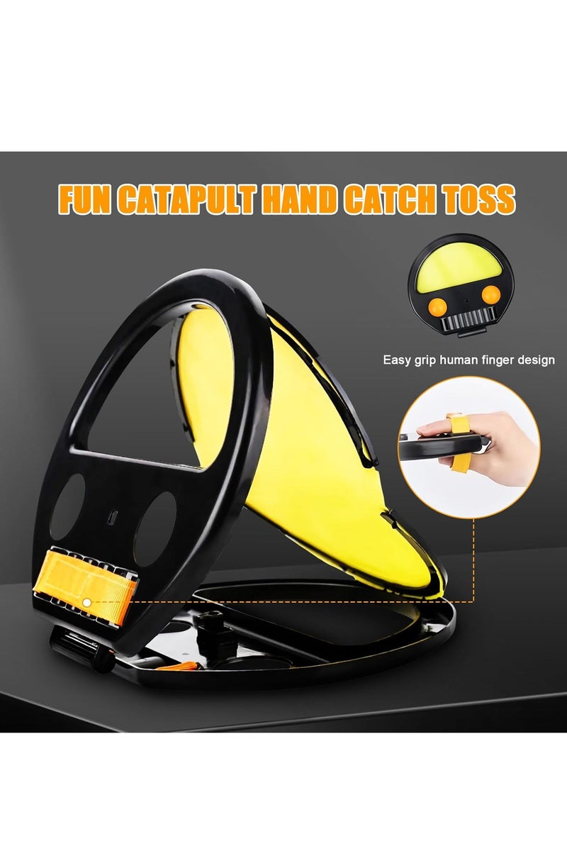 لعبة صيد الجيب المضرب ، لعبة الصيد في الهواء الطلق الجديدة مع قاذفة ، مجموعة رمي وصيد ، لعبة رمي واصطياد ألعاب خارجية (2 قطعة) - Image 4