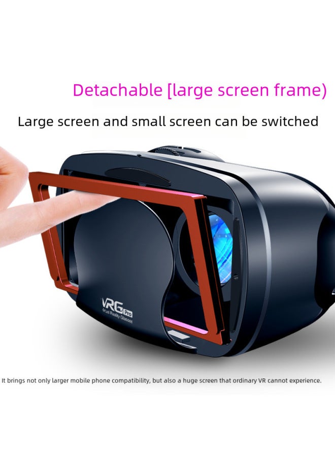 VRG Glasses Mobile Phone With 3d Virtual Reality Helmet Magic Mirror Blue Smart Gift A Generation Of Yuan Universe - Image 3