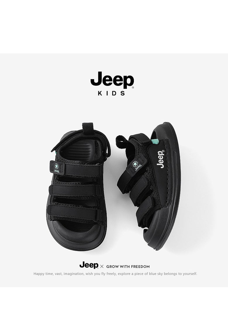 Jeep - Sandals New Soft Sole Anti slip Children's Sports Beach Shoes - Image 1