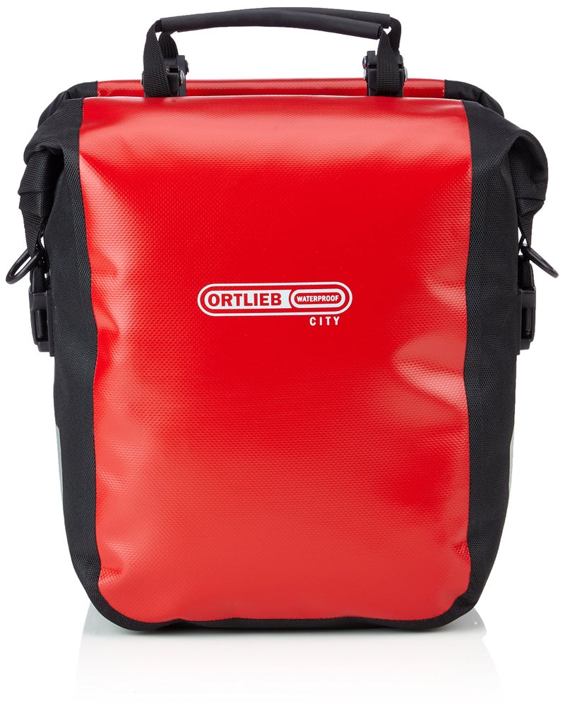 Ortlieb SportRoller City F6001 Pannier Rack Bag 30 x 25 x 14 cm 25 litres RedBlack