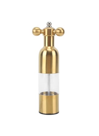 Pepper Mill Professional Refillable Ceramic Rotor Coarseness Adjustable Manual Pepper Salt Grinder for Kitchen Gold L - pzsku/Z4599D90CF992620B3FAAZ/45/1746233531/14435831-16fc-4dde-8d9b-8dde234f7b2c