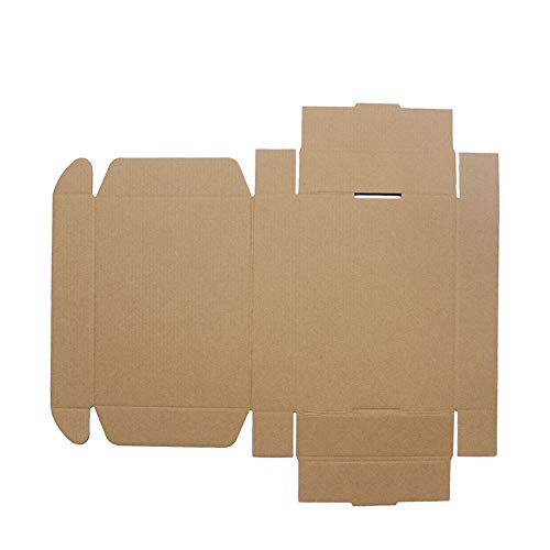 zmybcpack 35 Pack 9x6.5x1.75 inch Corrugated Box Mailers- White Cardboard Shipping Box Corrugated Box Mailer Shipping Box For Mailer, Moving and Craft - Image 4