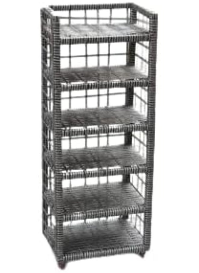 Generic 6-Tier Shoe Rack - Modern Design for Storage and Organization | Chic Shape Fits Any Corner | Excellent Capacity for Shoes or Household Items AR  - Image 5