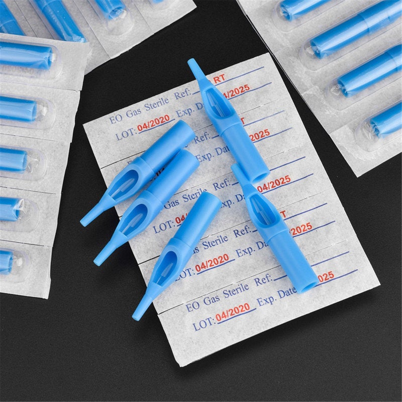 Tattoo Needles 15RT Blue: Individually Sterilized Packaging - Precise Smooth Ink Flow Control Tattoo Equipment for Professional Tattoo Shops and Home Use - Image 4