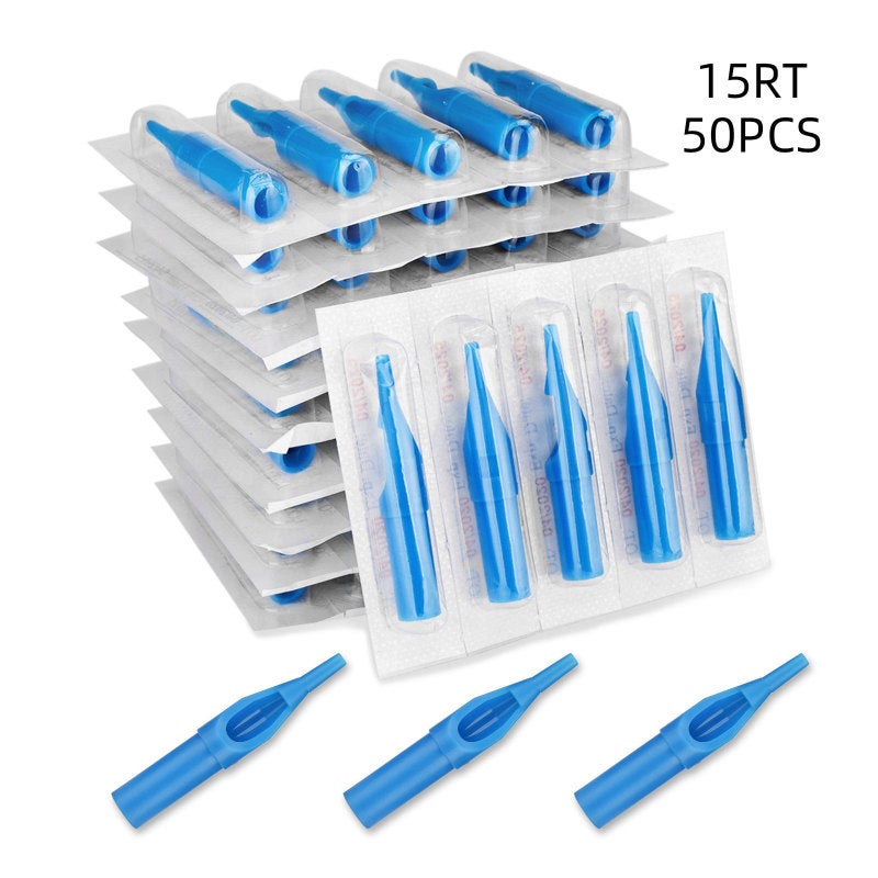 Tattoo Needles 15RT Blue: Individually Sterilized Packaging - Precise Smooth Ink Flow Control Tattoo Equipment for Professional Tattoo Shops and Home Use - Image 2