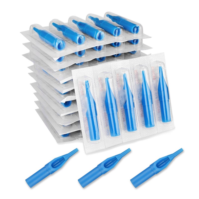 Tattoo Needles 15RT Blue: Individually Sterilized Packaging - Precise Smooth Ink Flow Control Tattoo Equipment for Professional Tattoo Shops and Home Use - Image 1