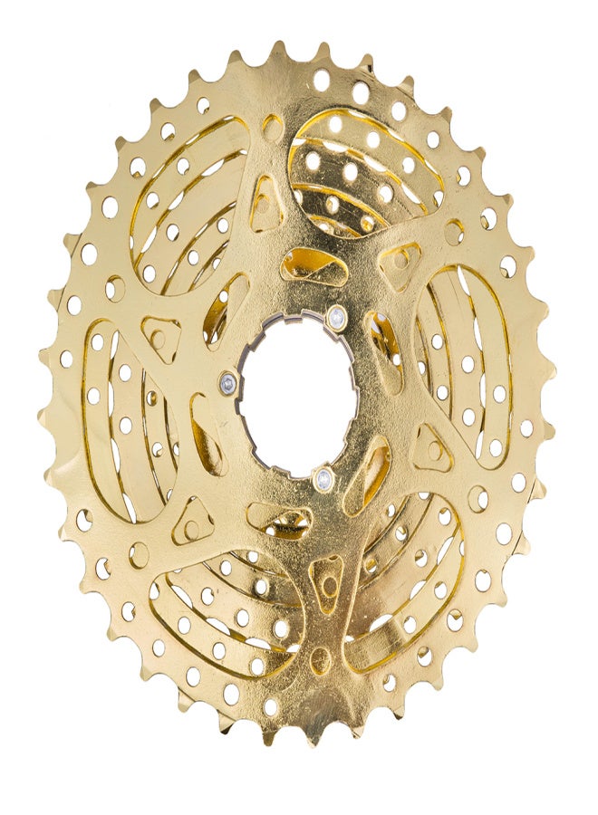 ZTTO Gold Golden MTB Bike 11-36T Cassette Sprocket Parts 9/10 Speed Optional - Image 3