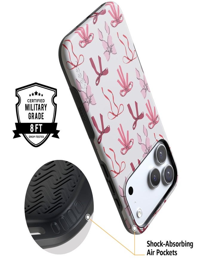 Casely iPhone 17 Pro Max Case | Lover Girlie | Pink Bows | Compatible with MagSafe | Bold Protective Design - Image 4