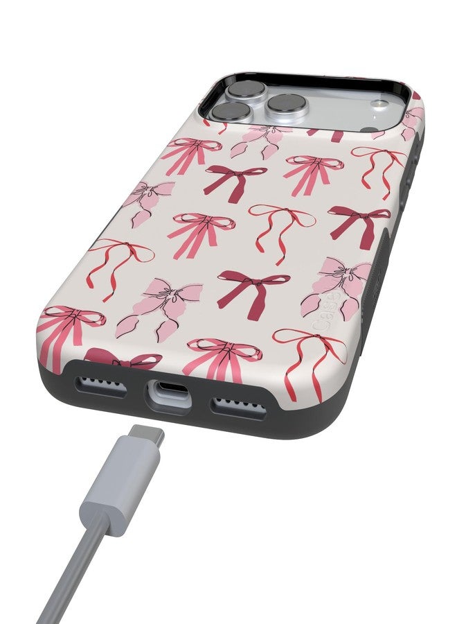 Casely iPhone 17 Pro Max Case | Lover Girlie | Pink Bows | Compatible with MagSafe | Bold Protective Design - Image 5