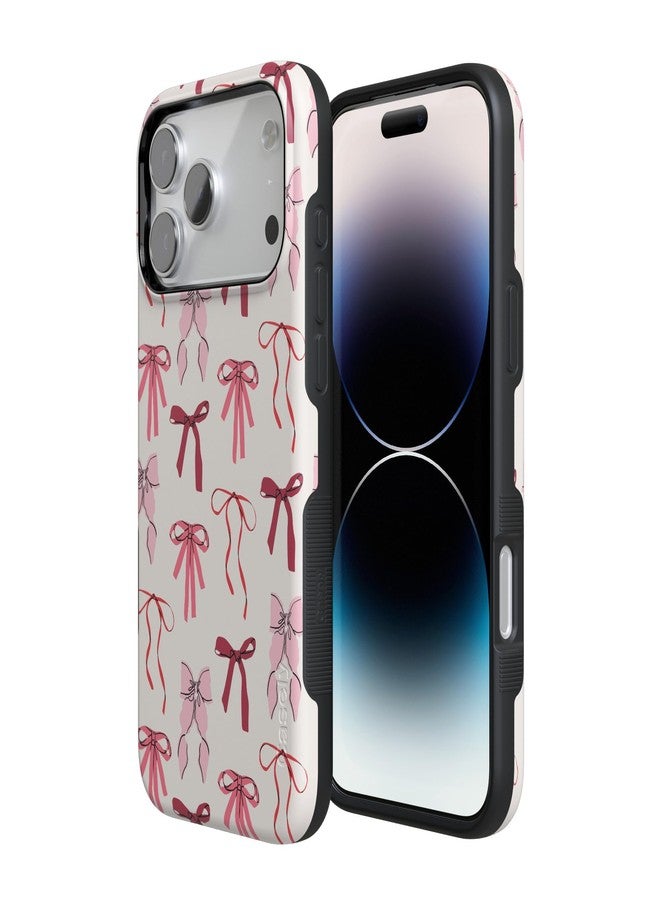 Casely iPhone 17 Pro Max Case | Lover Girlie | Pink Bows | Compatible with MagSafe | Bold Protective Design - Image 2