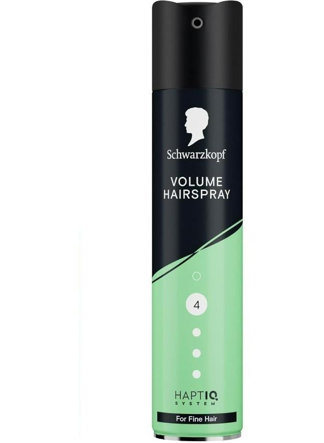 Schwarzkopf Hair Spray Volume Hold Level 4 For Fine Hair Volume 250 ML
