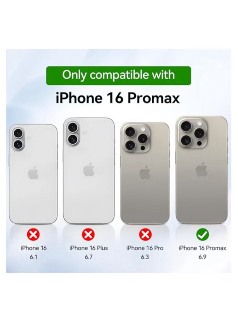 Original - Tempered Dustproof Privacy Glass Screen Protector Compatible For iPhone 16 Pro Max - Image 1