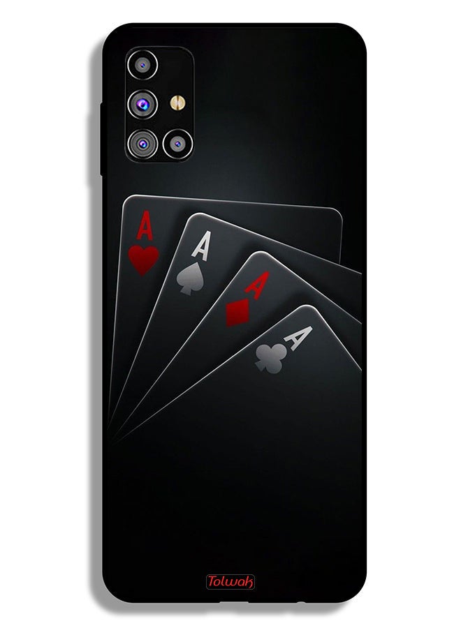 Tolwak Samsung Galaxy M31s Protective Case Cover Cards A  - Image 2