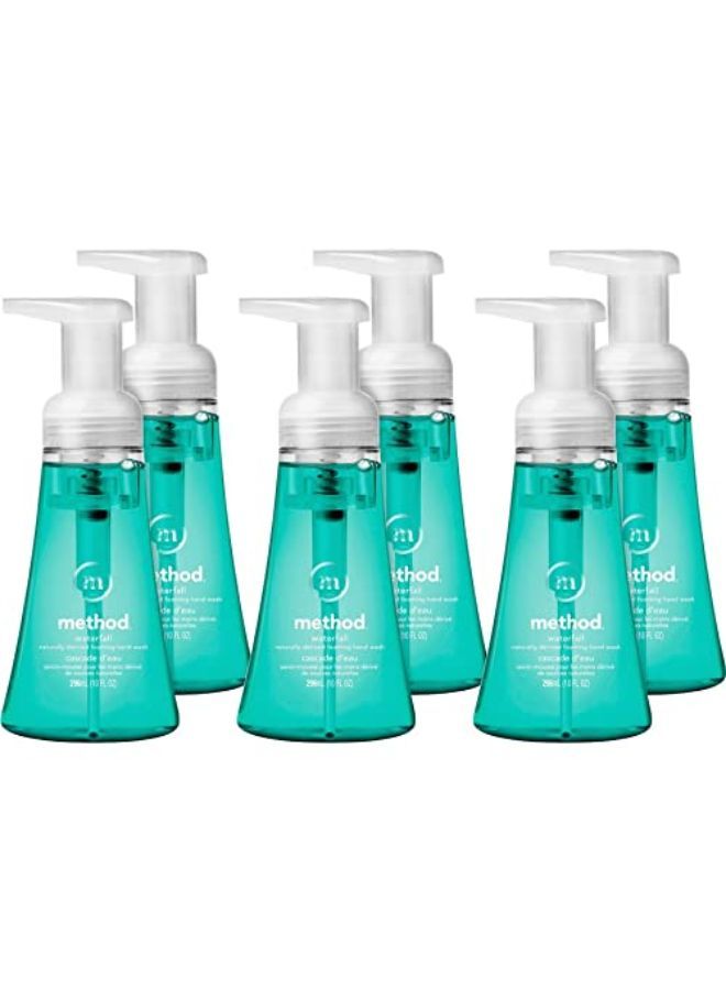 Method Foaming Hand Soap, Waterfall, 10 Oz, 6 Pack, Packaging May Vary - Image 1