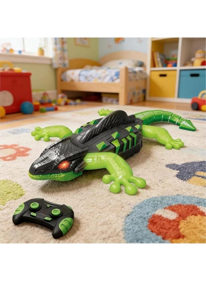 Wall Climbing Gecko Toy | RC Wall Climbing Gecko | Remote Control Gecko Toy | RC Wall Climbing Lizard | Wall Climbing Lizard Toy | Rechargeable RC Gecko | Rechargeable RC Lizard | Wall Crawling Gecko Toy | Infrared Wall Climbing Toy | Remote Control Lizard | RC Lizard Toy | Climbing Wall Toy | Wall & Ceiling Climbing Toy | LED Eyes Gecko Toy | Realistic Gecko Toy | Electronic Gecko Toy | Remote Control Animal Toy | Crawling Lizard Toy | Indoor RC Toy | Kids Remote Control Toy | Wall Climbing Animal Toy | Rechargeable Wall Climber | RC Reptile Toy | Climbing Gecko for Kids | Interactive RC Toy - Image 1