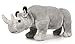 Ice King Bear Wild Animal Stuffed Animals Zoo Family Plush Toy Grey Rhinoceros 14 Inches - Image 2