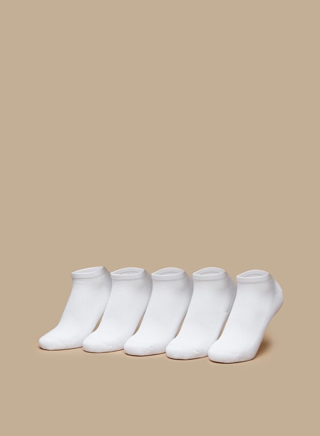 LBL Boys's Solid Ankle Length Socks - Set of 5 - Image 1