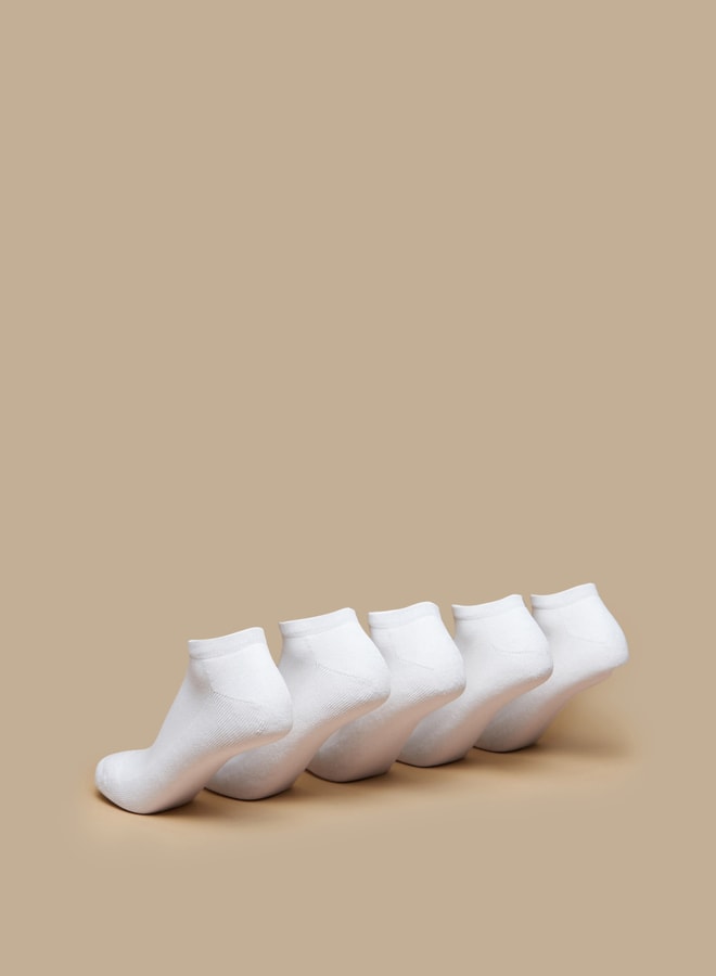 LBL Boys's Solid Ankle Length Socks - Set of 5 - Image 2