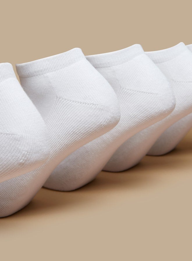 LBL Boys's Solid Ankle Length Socks - Set of 5 - Image 3