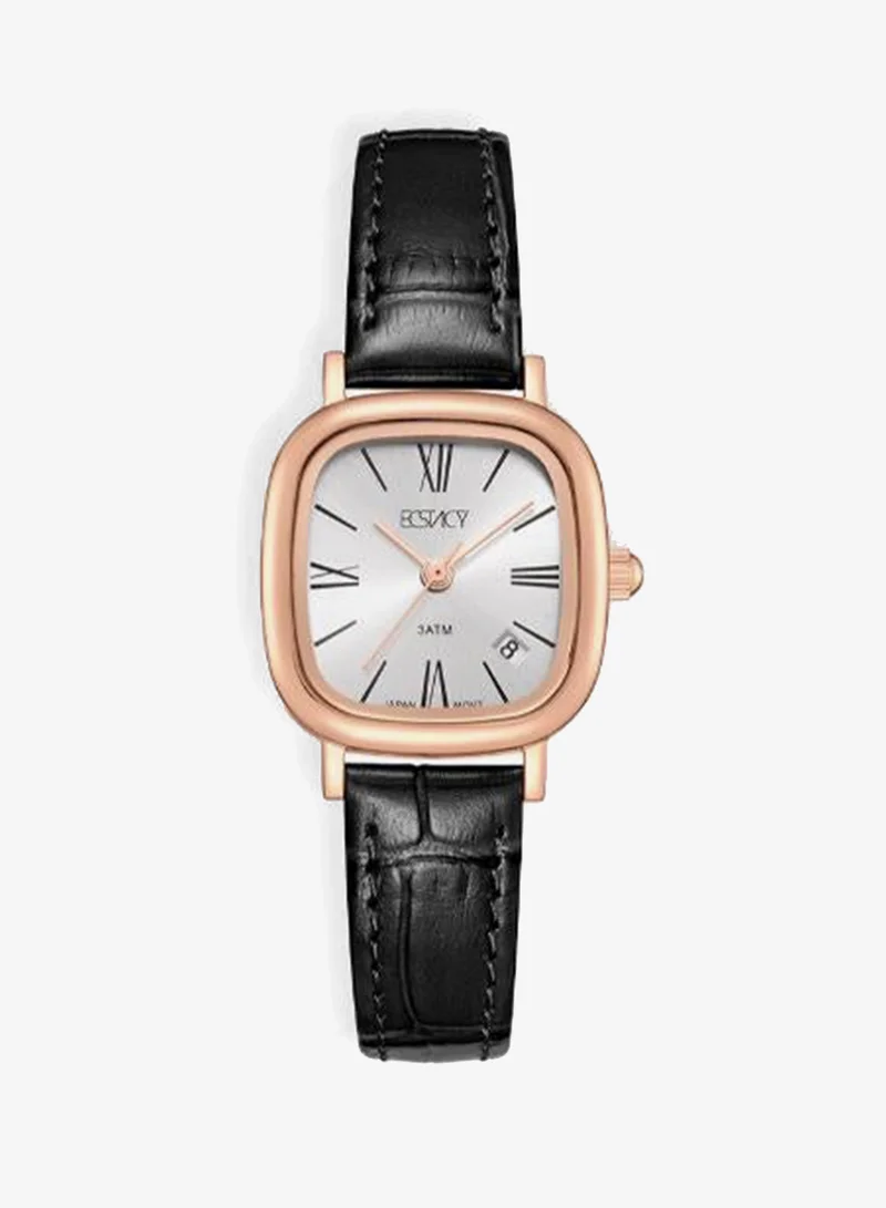 Ecstacy White Women's Genuine leather Analog Watch E25510-RLBW - 23 mm for Women | Best Price UAE