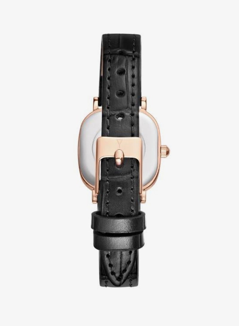 ECSTACY Women's Genuine leather Analog Watch E25510-RLBW - 23 mm - Image 3
