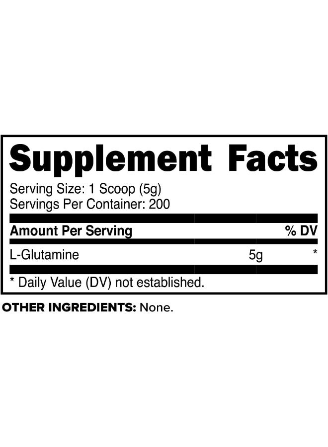 Primaforce , Glutaform, 100% L-Glutamine, Unflavored, 1000 G - Image 2