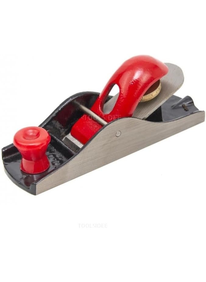 Emerald Block Plane Model 102 – 14cm Mini Hand Wood Plane | Precision Woodworking Tool for Trimming, Smoothing & Finishing | Durable Steel Body with Adjustable Blade - Image 2