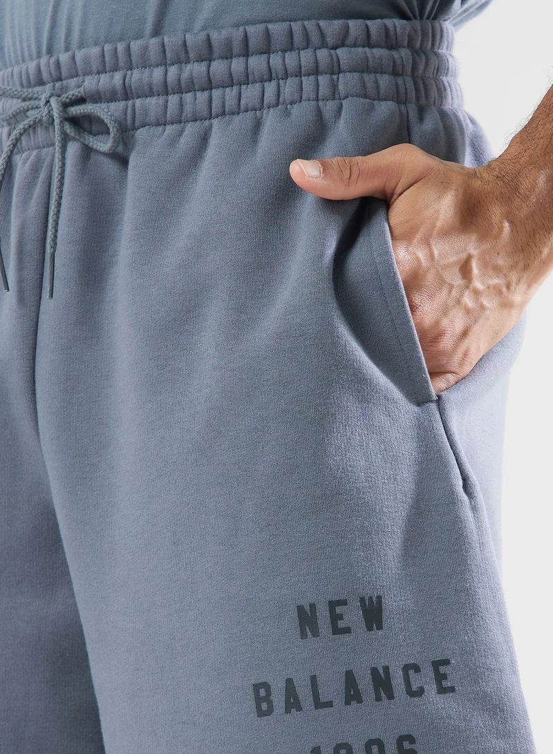 New Balance Graphic Fleece Shorts