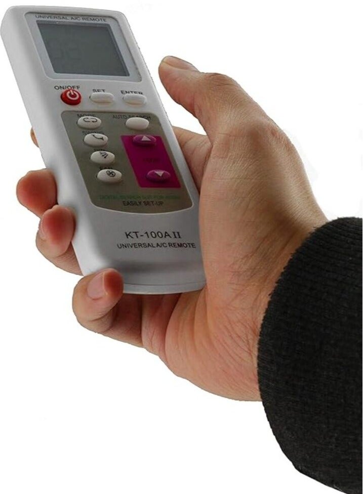 Kt-109II Multi-Colorful Universal A/C Remote Control for Air Conditioner, User Friendly AC Air Conditioning/Conditioner Remote Control Compatible - Image 3