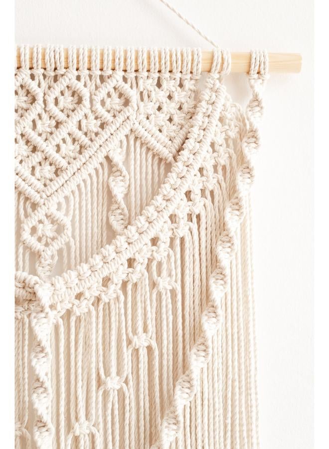 انتيكيانو مكرمية معلقة على الحائط، على الطراز البوهيمي - Image 4