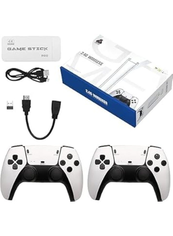 Wireless Retro Game Console: HD 4K Classic Mini Arcade with 23 Emulators, HDMI Output - 64G, for Adults and Kids - Image 1