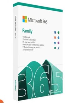Microsoft Office 365 Family 1 year Subscription