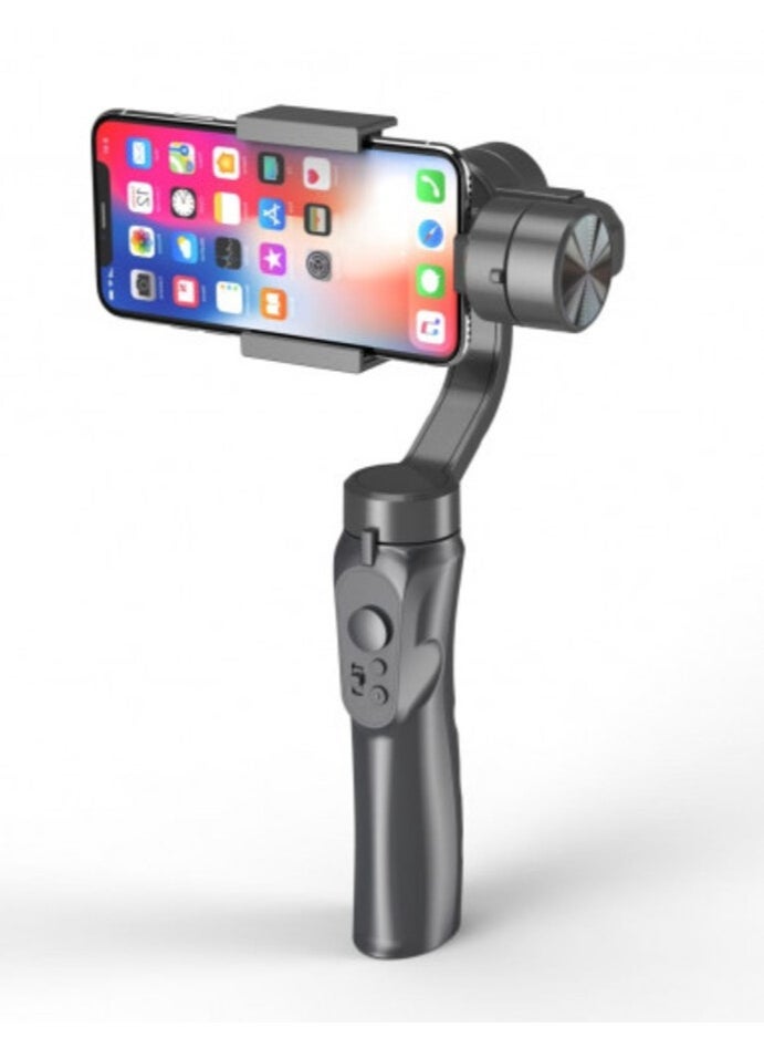 3-Axis Handheld Gimbal Smartphone Stabilizer – Professional Stabilization for Smooth Video Recording, Compatible with iPhone, Android, and GoPro – Adjustable Grip, Portable, Perfect for Vlogging, Travel, Filming, and Content Creation