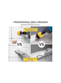 Generic Set of 3 Electric Drill Cleaning Brushes, Cleaning Brush Set (Multi-Use)  - Image 4