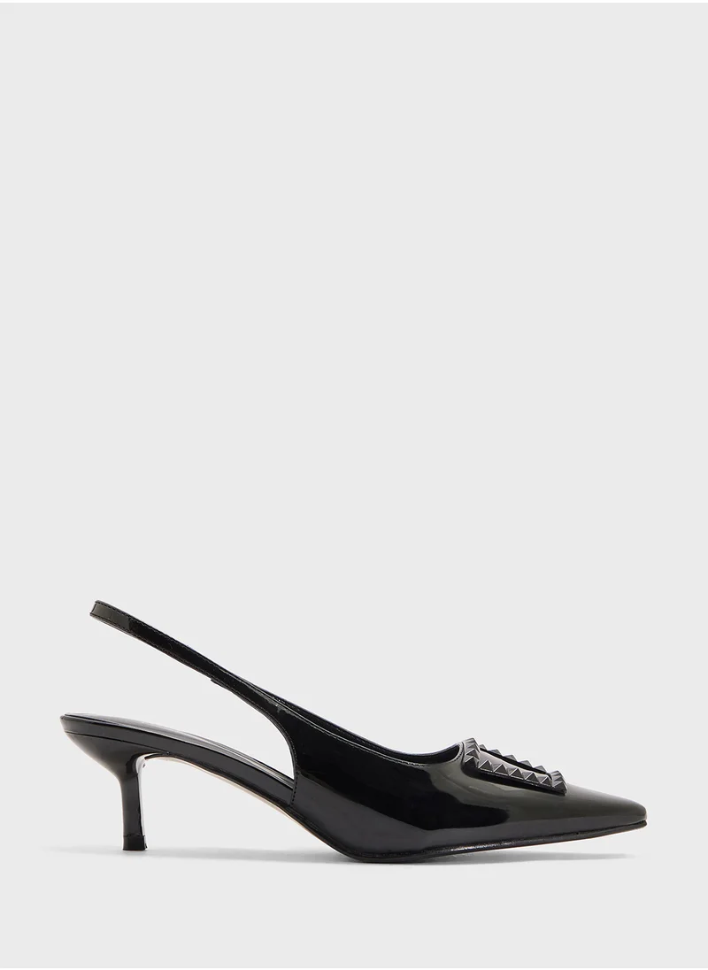 بيتك ستيبس Pointed Sling Back Pump