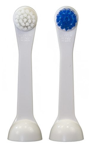 Cybersonic Classic Compact Replacement Brush Heads, Compatible with All Cybersonic Electric Toothbrushes (2 Pack) - Image 2