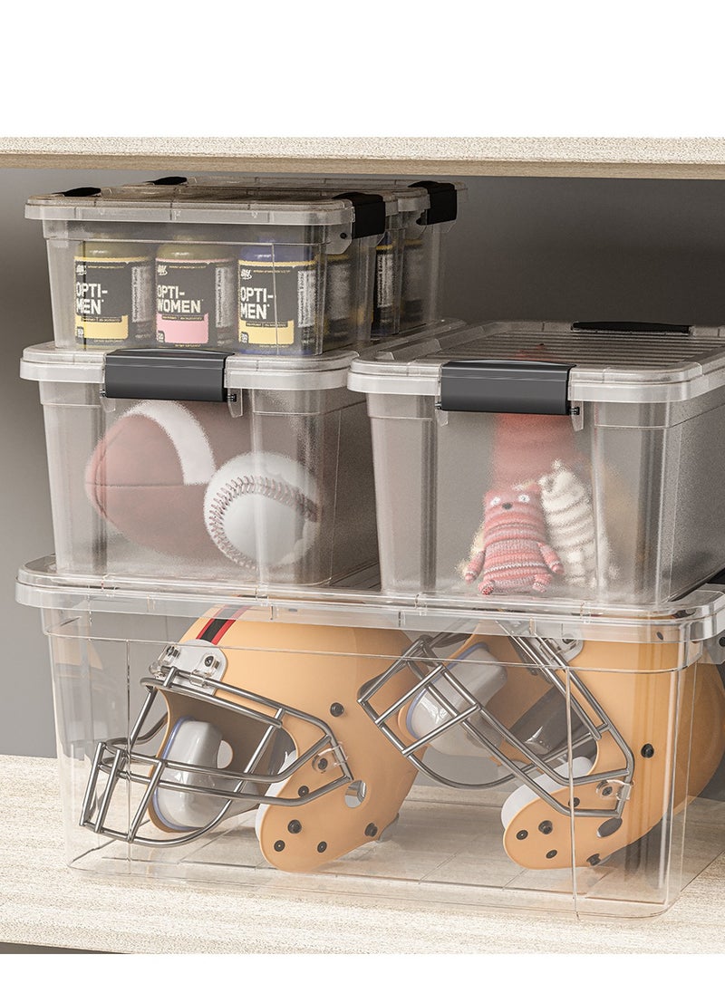 dunya - Clear Plastic Storage Box 6.25 Liter - Image 1