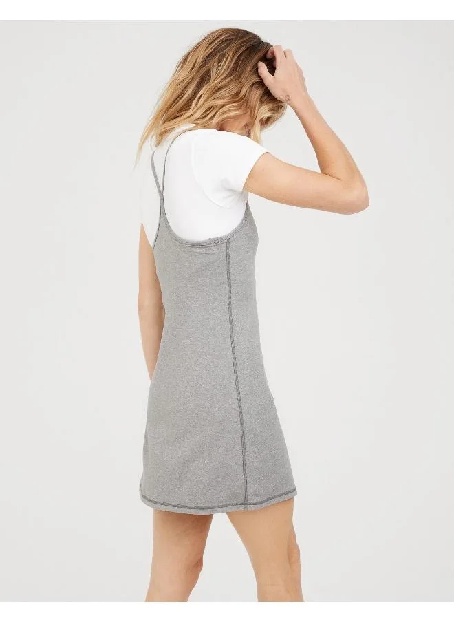 Aerie Strappu Knitted Dress