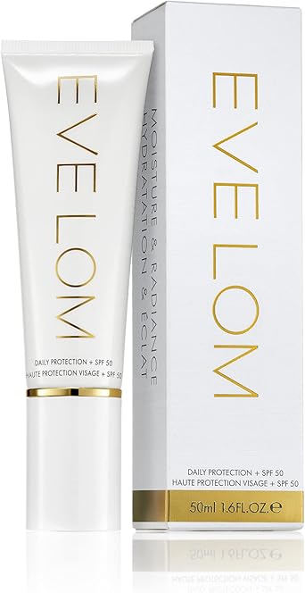 EVE LOM Daily Protection SPF 50 Facial Sunscreen Face Moisturizer Protects Repairs Hydrates Skin for 36 Hours AntioxidantRich Formula with Niacinamide Vitamin C 50ml - Image 2