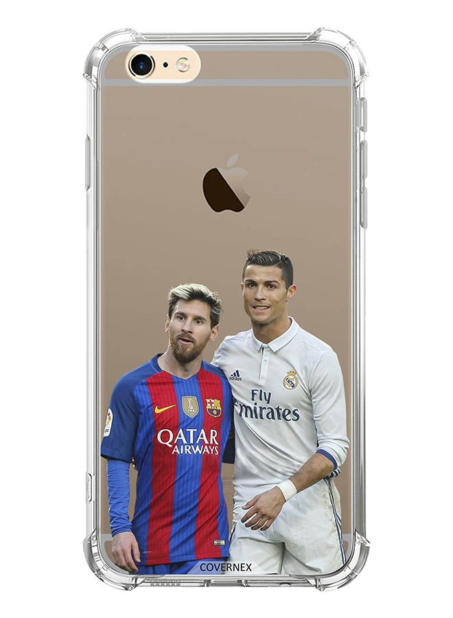 Covernex Shockproof Protective Case Cover For Iphone 6s Plus Ronaldo + Messi 2 - Image 1