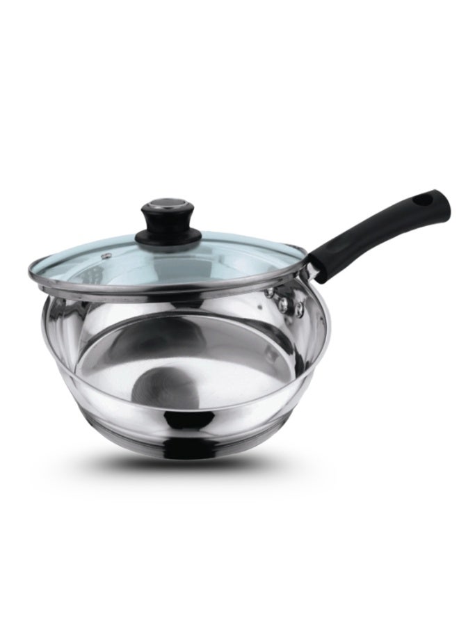 Pentola Stainless Steel Fryan with Lid- 20cm